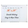 VEVOR Calendar Whiteboard, 36 x 24 Inches Magnetic Dry Erase Calendar Board, Monthly Planner Whiteboard for Wall