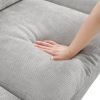[VIDEO provided] [New] 119*55" Modern Oversized Sectional Sofa,L-shaped Luxury Couch Set with 2 Free pillows