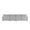 [VIDEO provided] [New] 119*55" Modern Oversized Sectional Sofa,L-shaped Luxury Couch Set with 2 Free pillows
