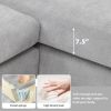 [VIDEO provided] [New] 119*55" Modern Oversized Sectional Sofa,L-shaped Luxury Couch Set with 2 Free pillows