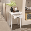 Wooden Nightstand with a Drawer,Storage End Table for Bedroom,Bathroom,Livingroom