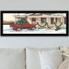 Trendy Decor 4U Preparing for Christmas Black Framed Wall Art for Living Room, Bedroom Wall Art Print for Home Decor by John Rossini
