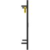 VEVOR Heated Towel Rack, 10 Bars Design, Powder Coated Stainless Steel Electric Towel Warmer with Built-in Timer, Wall-Mounted for Bathroom