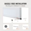 VEVOR Calendar Whiteboard, 36 x 24 Inches Magnetic Dry Erase Calendar Board, Monthly Planner Whiteboard for Wall
