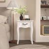 Wooden Nightstand with a Drawer,Storage End Table for Bedroom,Bathroom,Livingroom