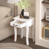 Wooden Nightstand with a Drawer,Storage End Table for Bedroom,Bathroom,Livingroom