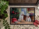 Westie Christmas Cookies Doormat Front Door Mat Indoor Outdoor Rugs for Entryway, Non Slip Washable Low Pile, 24H X 36W