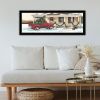 Trendy Decor 4U Preparing for Christmas Black Framed Wall Art for Living Room, Bedroom Wall Art Print for Home Decor by John Rossini