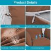 1 set of hanging chair cushions, thickened outdoor/indoor hanging basket swing cushions, hanging egg chair cushions