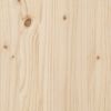 Log Holder with Wheels 15.7"x19.3"x43.3" Solid Wood Pine