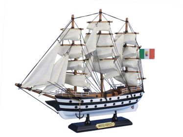 Wooden Amerigo Vespucci Tall Model Ship 15""