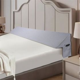 Air Layer Wedge Pillow- (Color: grey)