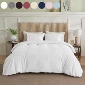 Serta Simply Clean Pleated Duvet Cover (Option: )