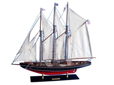 Wooden Atlantic Limited Model Sailboat (Option: 32"")