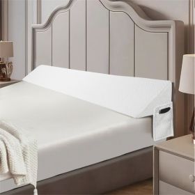 Air Layer Wedge Pillow- (Color: White)