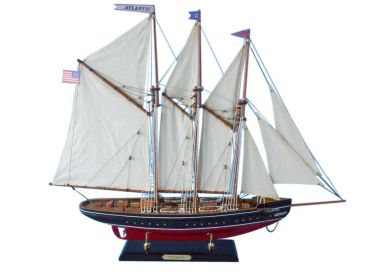 Wooden Atlantic Limited Model Sailboat (Option: 25"")