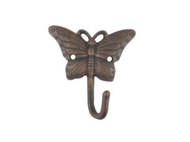Rustic Copper Cast Iron (Option: Butterfly Hook 6"")