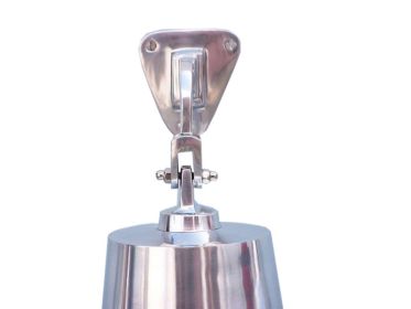Chrome Hanging Ship's Bell (size: 18"")
