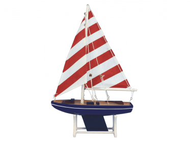 Wooden It Floats Model Sailboat 12"" (Option: Sailors Dream)