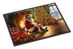 Yorkshire Terrier Doormat Front Door Mat Indoor Outdoor Rugs for Entryway, Non Slip Washable Low Pile, 24H X 36W