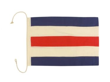Letter Cloth Nautical Alphabet Flag Decoration 20"" (Letter: C)