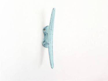 Rustic Dark Blue Whitewashed Cast Iron (Option: 6""Cleat Wall Hook)