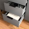 Sideboard Buffet Cabinet with Storage, Wood Coffee Bar Cabinet, Kitchen Buffet Cabinet Cupboard