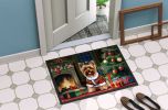 Yorkshire Terrier Doormat Front Door Mat Indoor Outdoor Rugs for Entryway, Non Slip Washable Low Pile, 24H X 36W