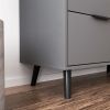 Sideboard Buffet Cabinet with Storage, Wood Coffee Bar Cabinet, Kitchen Buffet Cabinet Cupboard
