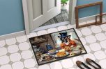 Doormat Front Door Mat Indoor Outdoor Rugs for Entryway, Non Slip Washable Low Pile, 24H X 36W