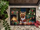 Yorkshire Terrier Doormat Front Door Mat Indoor Outdoor Rugs for Entryway, Non Slip Washable Low Pile, 24H X 36W