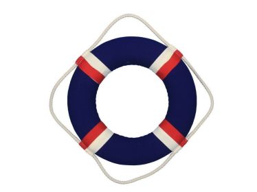 Blue Jacket Decorative Lifering (size: 15"")
