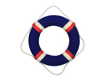 Blue Jacket Decorative Lifering (size: 20"")