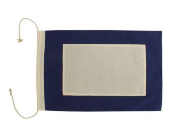 Letter Cloth Nautical Alphabet Flag Decoration 20"" (Letter: P)