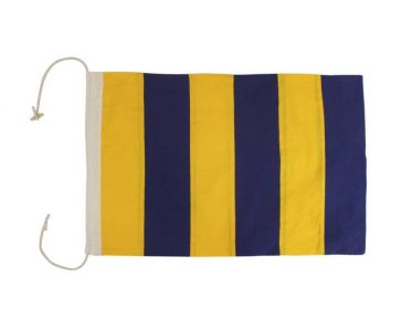 Letter Cloth Nautical Alphabet Flag Decoration 20"" (Letter: G)