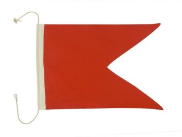Letter Cloth Nautical Alphabet Flag Decoration 20" (Letter: B)