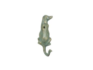 Antique Seaworn Bronze Cast Iron 6"" (Option: Dog Hook)
