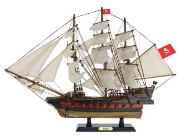 Wooden Henry Avery's Fancy Sails Limited Model Pirate Ship 26"" (Option: White)